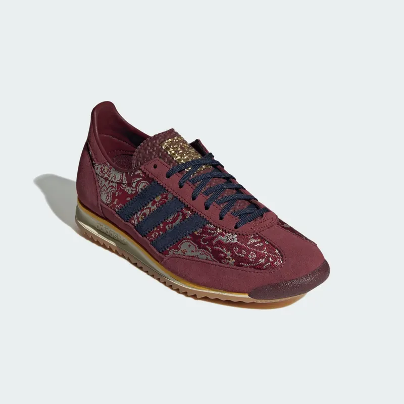 adidas SL 72 OG Shadow Red Maroon Bright Gold (ID1434)
