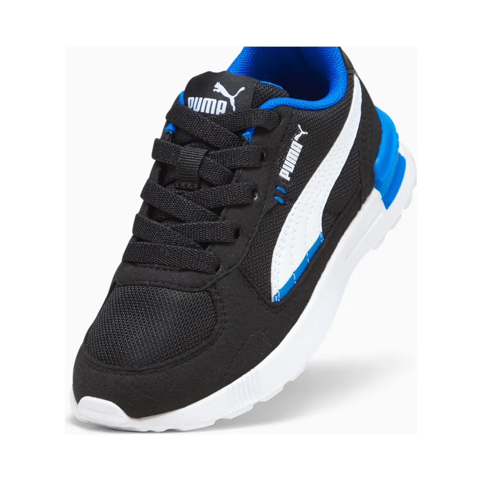 Puma Graviton AC Kids White/Blue/Black (381988-24)