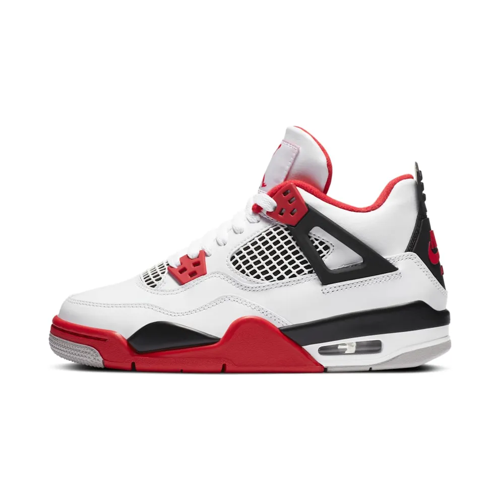 Air Jordan 4 Retro Fire Red (GS) (2020) (408452-160)