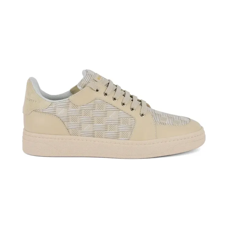 Giuseppe Zanotti GZ Biarritz sneakers met monogramprint – Beige (RMMO604004)