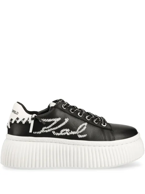 Karl Lagerfeld mit Logo-Stickerei – Black (KL42372)