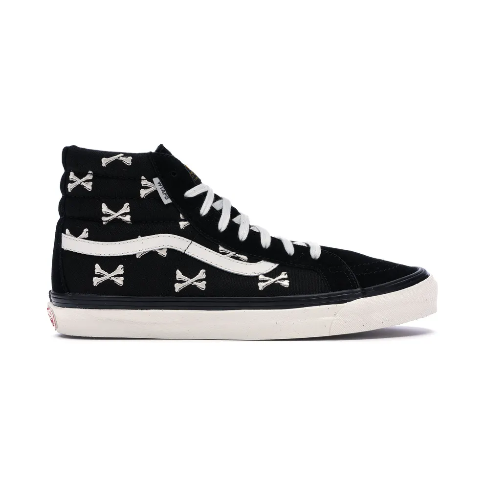 Vans Sk8-Hi WTAPS Black Crossbones (VN0003T0KBC)
