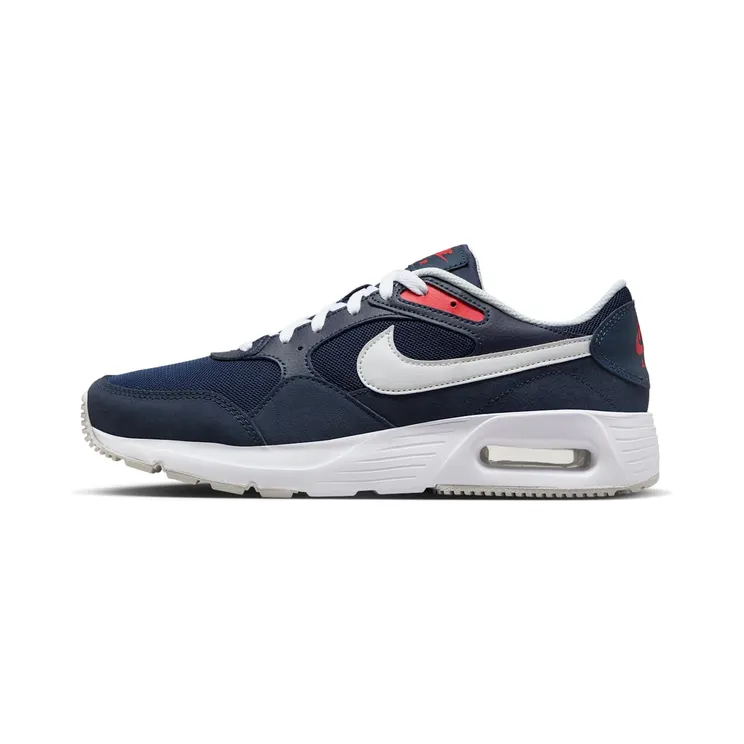 Nike Air Max SC “Obsidian / Midnight Navy / Track Red / Photon Dust” (CW4555-400)