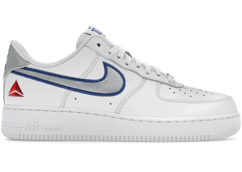Nike Air Force One Low White / Blue / Grey ((Delta) HF0659-901)