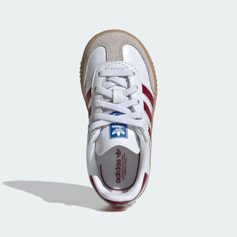 adidas Samba OG Kids Cloud White / Collegiate Burgundy / Gum (IE1336)