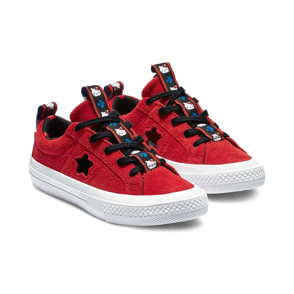 Converse One Star Ox Hello Kitty Fiery Red (PS) (363907C)
