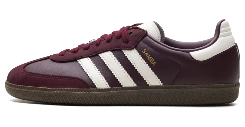 Adidas Samba OG Maroon / Off White / Gum (JR8844)