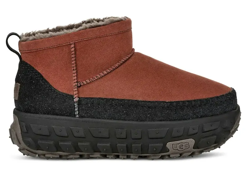 UGG Venture Daze Ultra Mini Boot Red Jasper Black (1158200-RJS)
