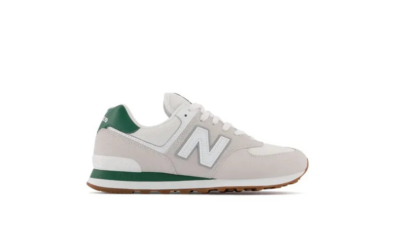 New Balance Gray & White 574 (ML574TD2)