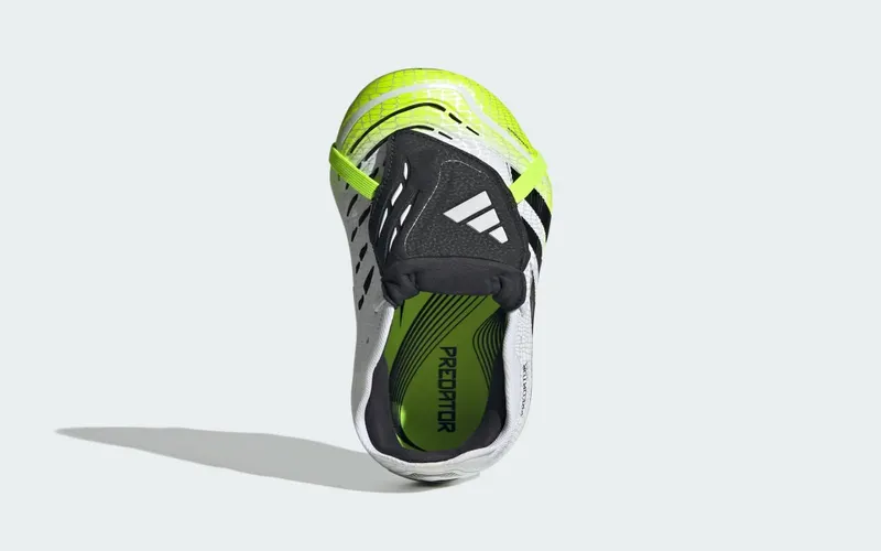adidas Predator Pro Fold-Over Tongue FG Cloud White Core Black Lucid Lemon (JS4071)