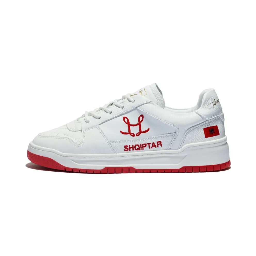 Leandro Lopes Tony with Embroidered logo – White (LL006P16ALB)