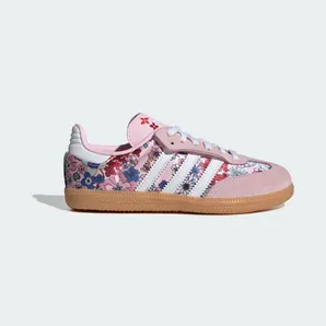 ADIDAS LIBERTY LONDON SAMBA OG COMFORT CLOSURE ELASTIC LACE SCHOENEN Clear Pink / Cloud White / Gum (JQ2007)