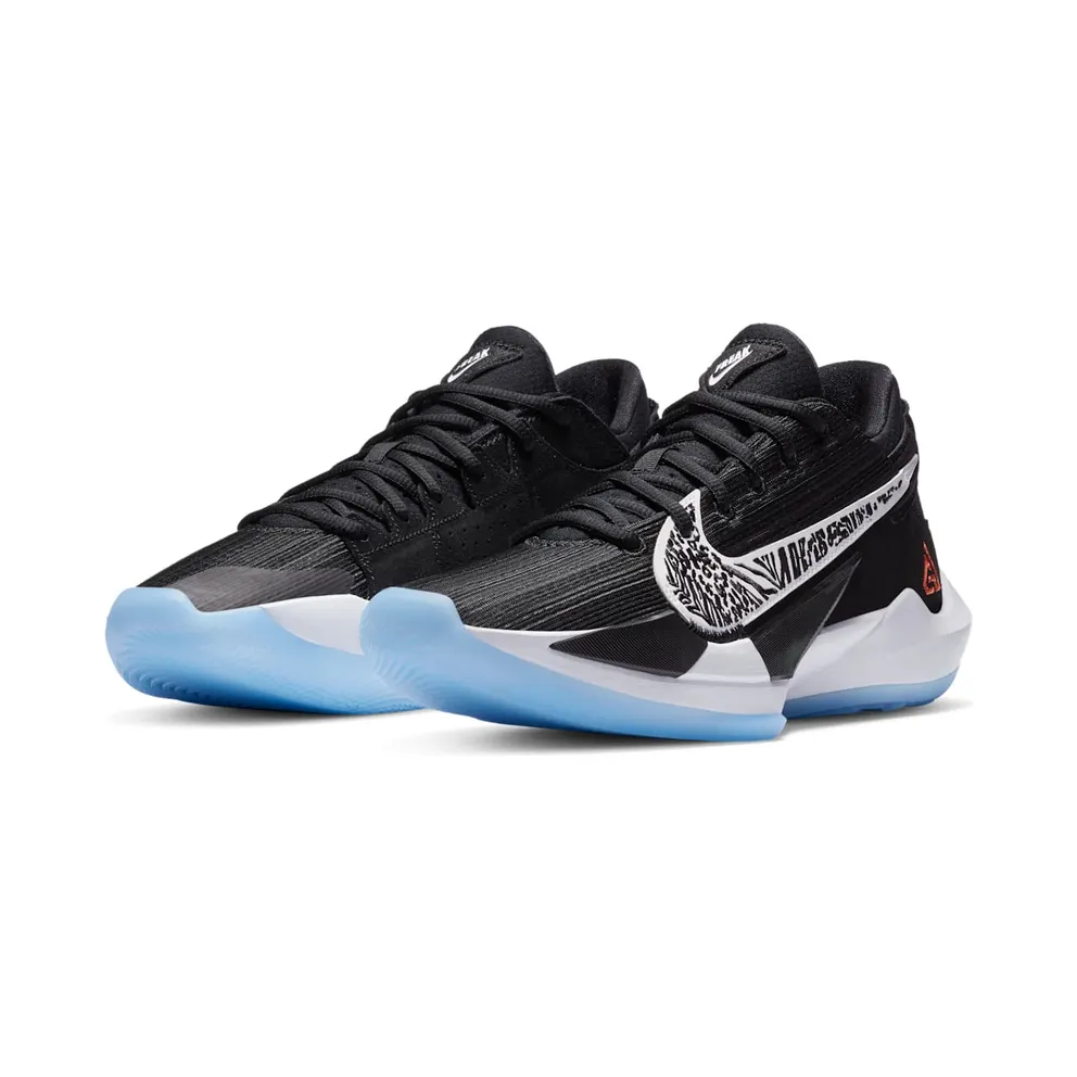 Nike Zoom Freak 2 Black White Black/Off Noir-Solar Flare-White (CK5424-001)
