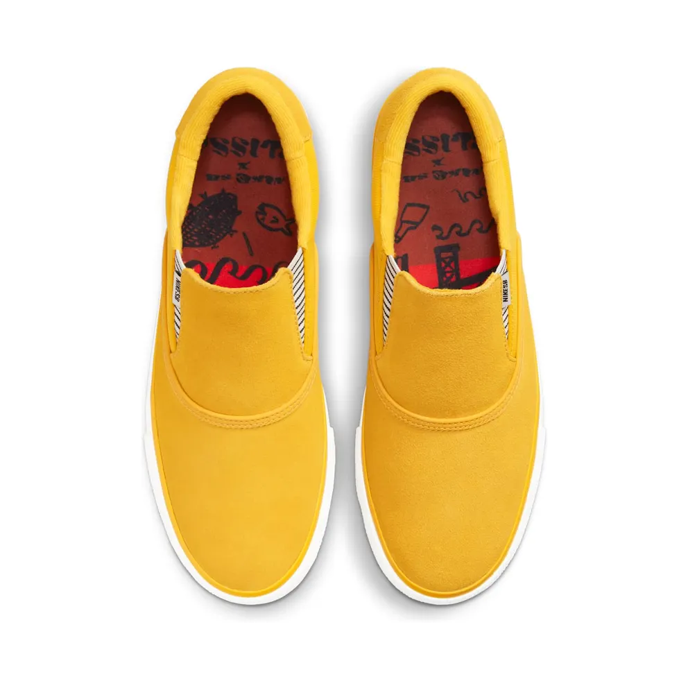 Nike SB Zoom Verona Slip PRM “Dark Sulphur / Sail / Rush Orange / Habanero Red” (DM4424-700)