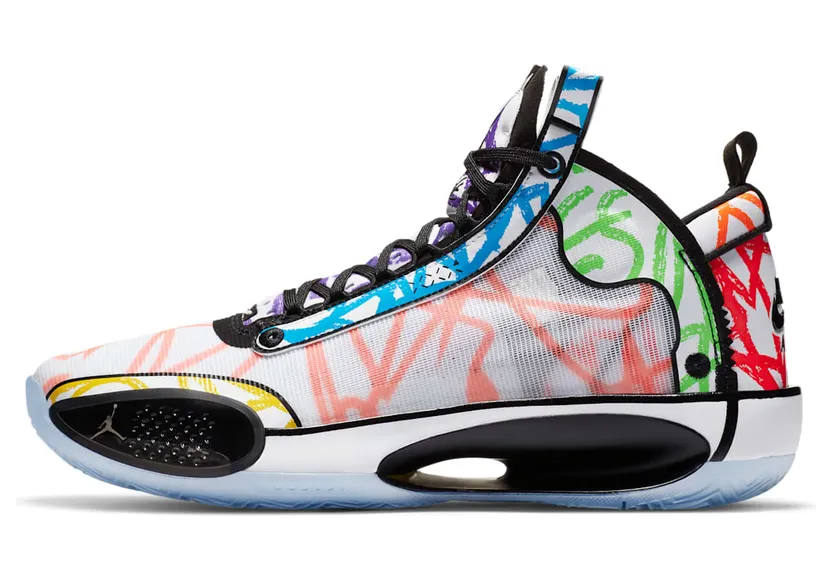 Air Jordan XXXIV Zion PE Coloring Book (DA1897-100)