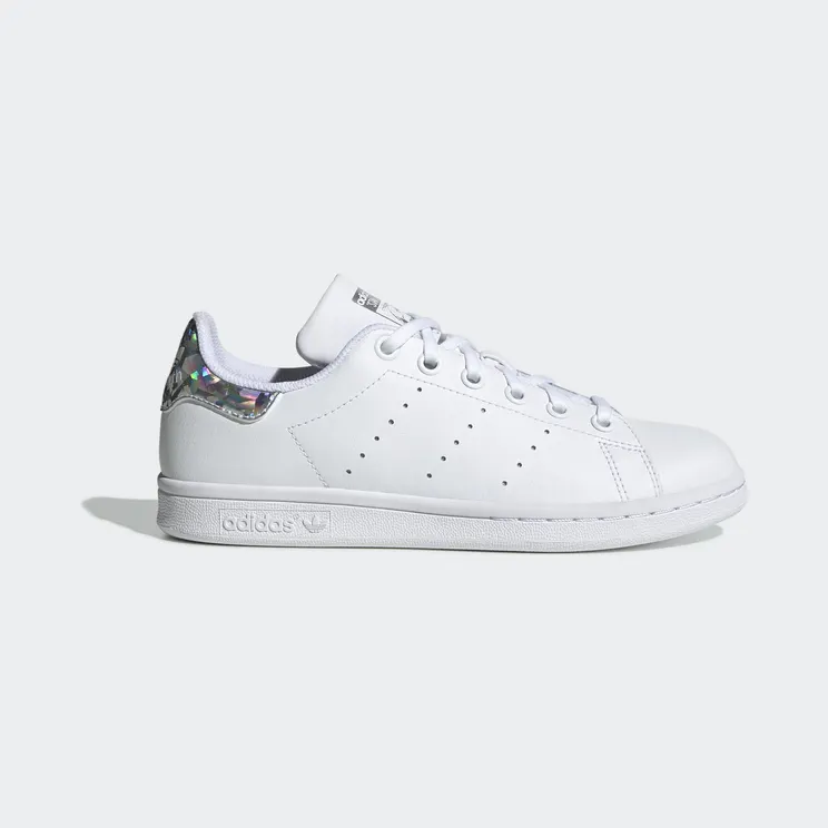 adidas Stan Smith Sparkly Heel White (Youth)