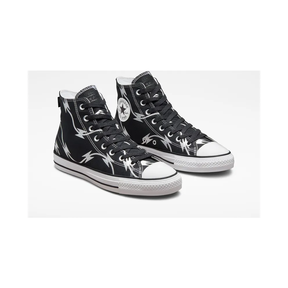 Converse Cons Chuck Taylor All Star Pro Razor Wire Black/pure Silver/White (A04372C)
