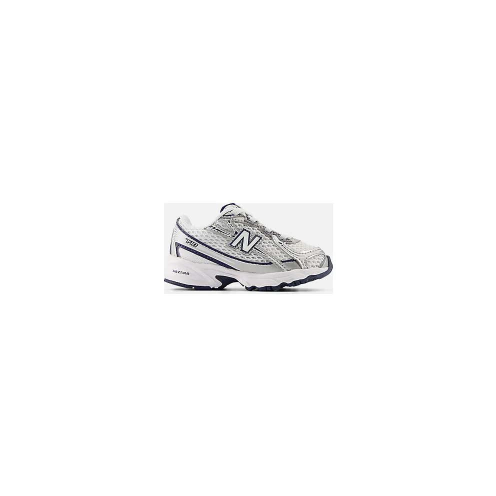 New Balance 740 Bungee Lace White Navy Silver (IZ740WN)