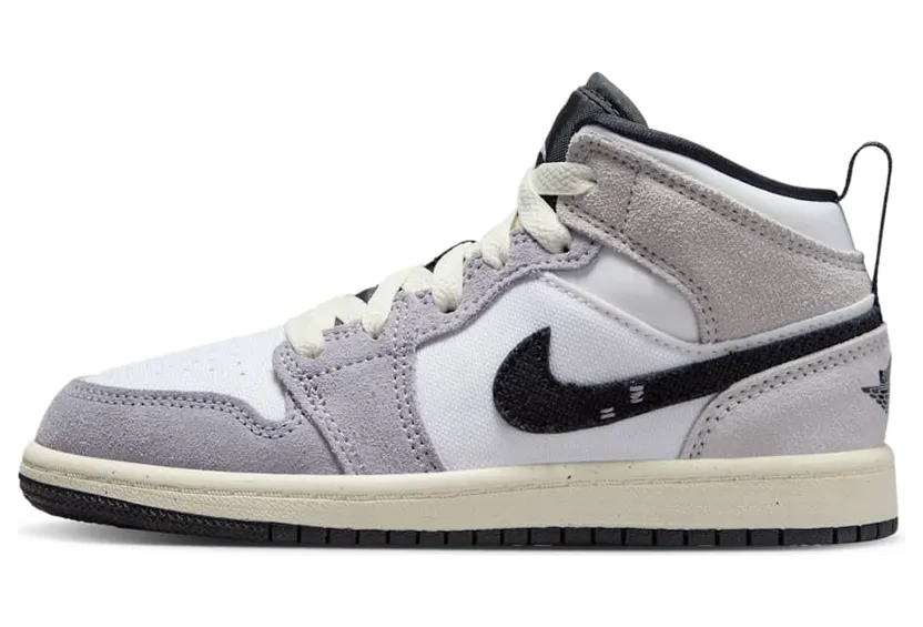 Air Jordan 1 Mid SE Craft PS “Cement Grey” (FD9090-002)
