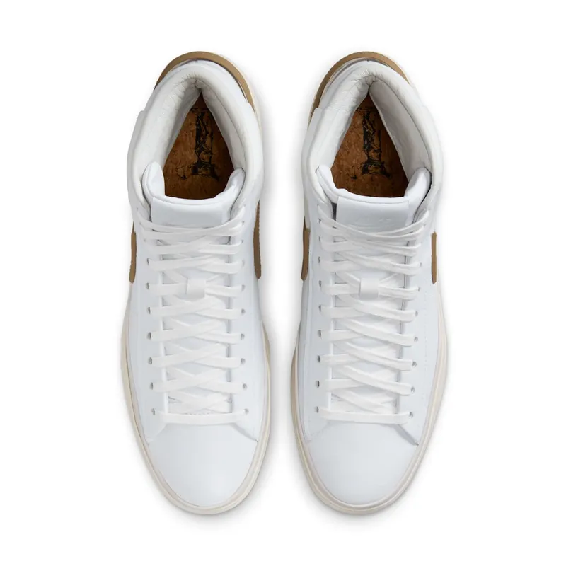 Nike Blazer Phantom Mid White Khaki (DX5800-102)