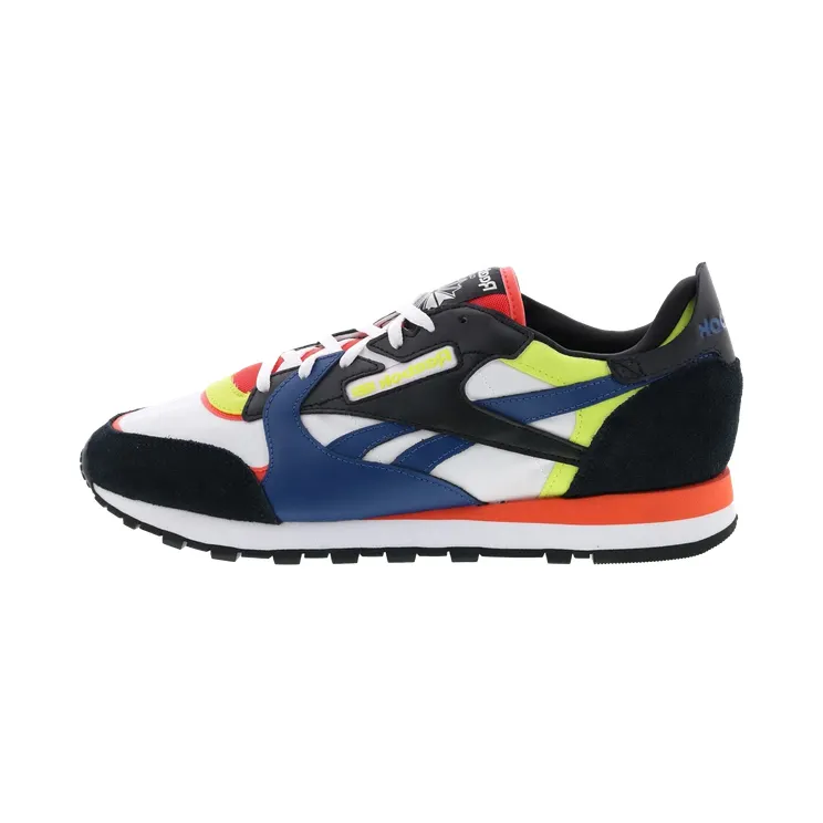 Reebok Classic Leather “White/Blue/Black/Yellow” (GX2846)
