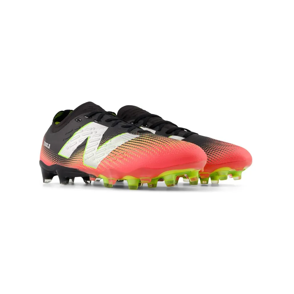 New Balance Tekela Pro Low Laced FG v4 Black Neo Flame Clementine (ST1FLI45)