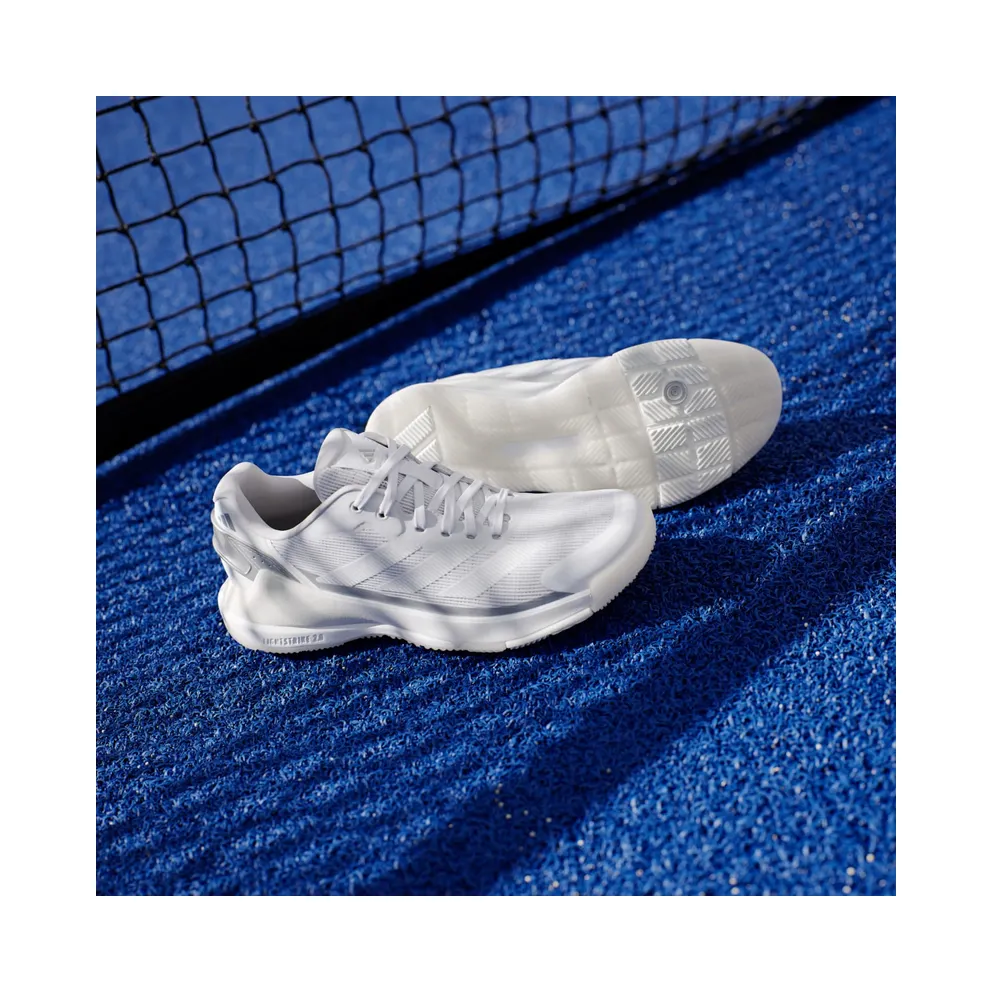 Adidas Crazyquick Lightstrike Padel Shoes Cloud White / Cloud White / Zero Metalic (JR4659)