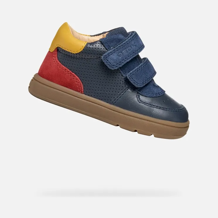 Geox Marineblauw/Rood (B554DA08522C0735)