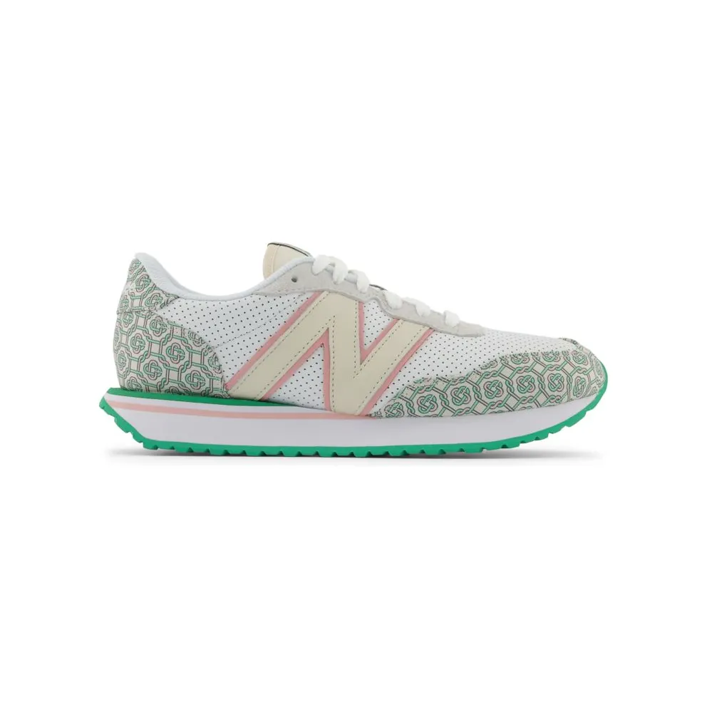 Casablanca White New Balance Edition 237 Sneakers (MS237CBA)
