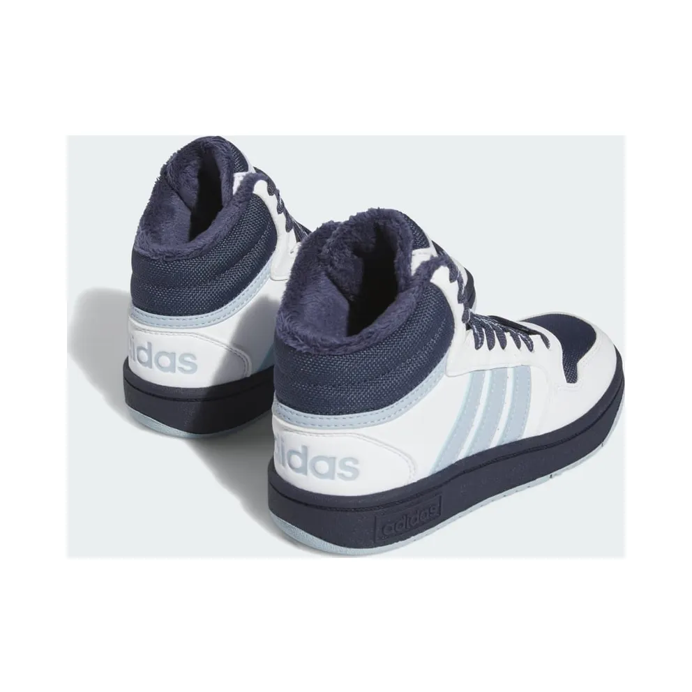 Adidas Hoops Mid 3.0 Kids Cloud White / Shadow Navy / Wonder Blue (IF7737)
