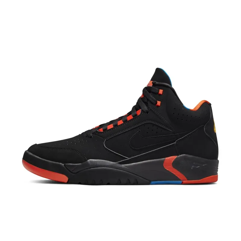 Nike Air Flight Lite II Mid Black Team Orange (DQ7687-001)
