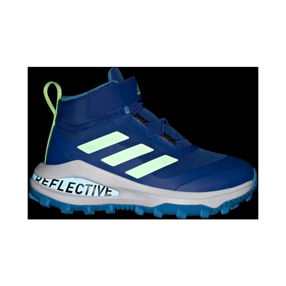 Adidas Fortarun All Terrain Cloudfoam Sport Running Elastic Lace and Top Strap Royal Blue / Solar Green / Pulse Blue (GZ1806)