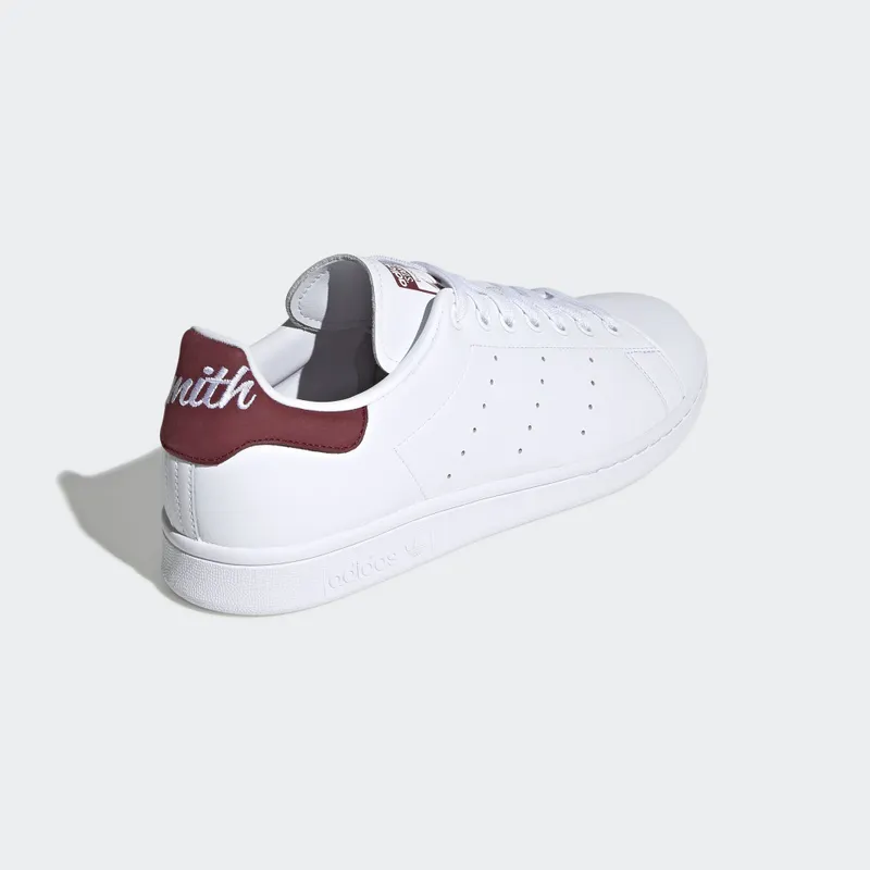 adidas Stan Smith Cloud White Collegiate Burgundy Cloud White/Collegiate Burgundy/Cloud White (EE5803)