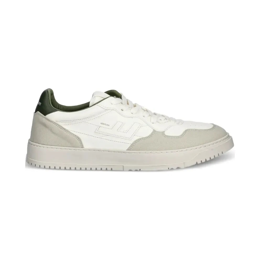 Flamingos Ventura with vlakken and logo – White (VEWHIFOR)