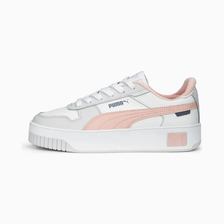 Puma Carina Street Wit/Roze/Grijs (389390-05)