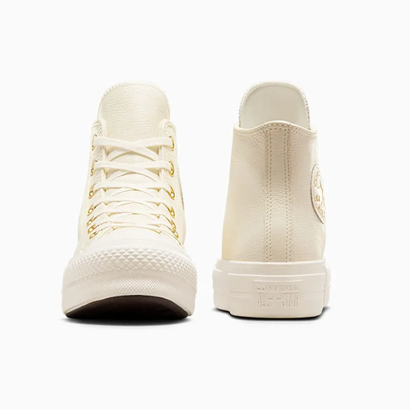 Converse Chuck Taylor All Star Lift Platform Golden Hits Egret/Egret/Gold (A12764C)