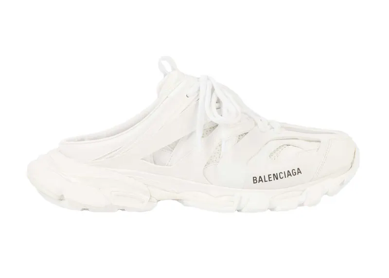 Balenciaga Track Mule White (W) (653813W3CP39000)