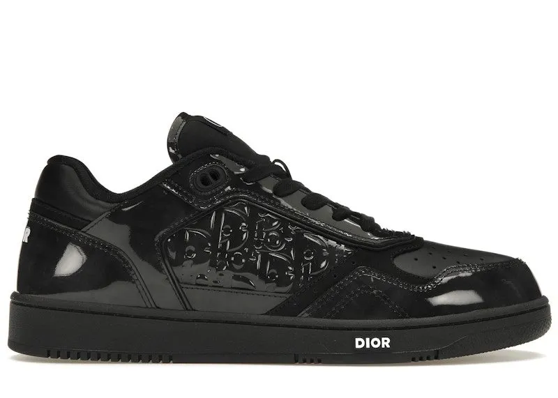 Dior B27 Low Black Patent Dior Oblique Gravity Embossed (3SN272ZYV-H900)