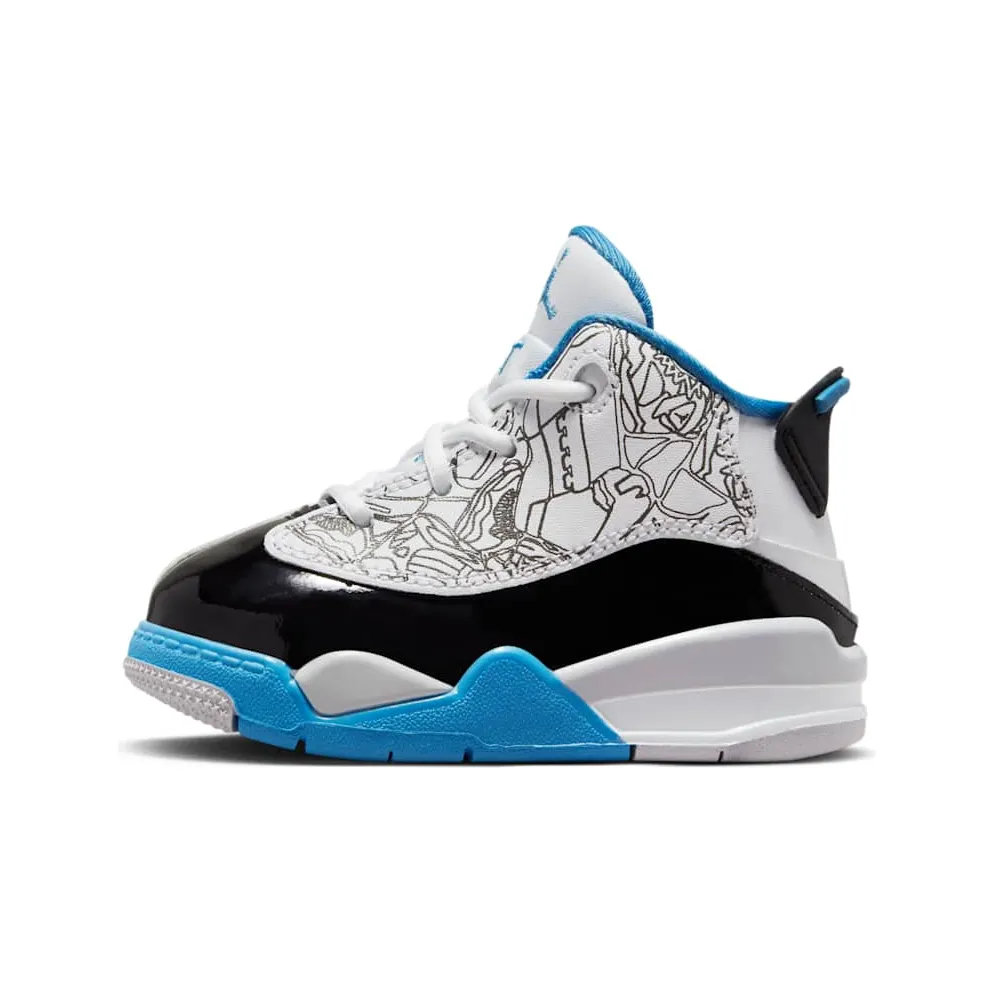 Jordan Dub Zero White Black Neutral Grey University Blue (DV1358-114)