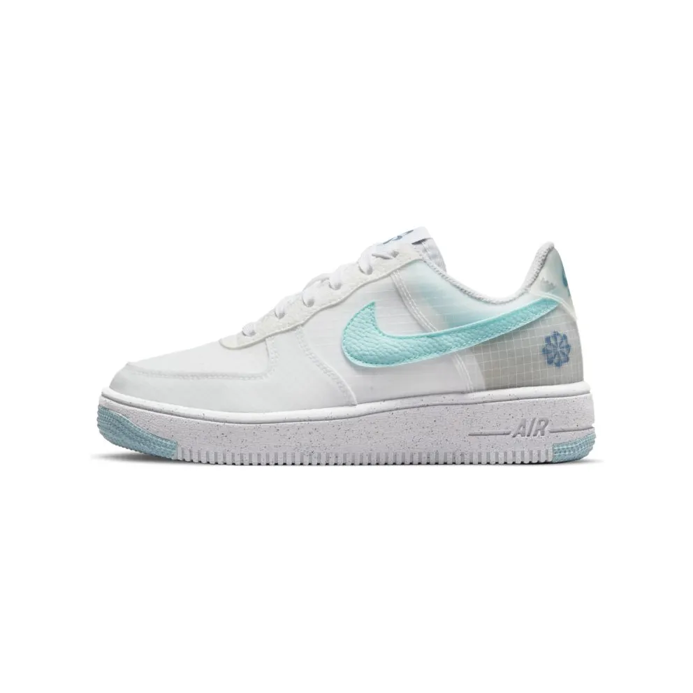 Nike Air Force 1 Crater Older Kids’ White 50% Sustainable Materials (DC9326-100)