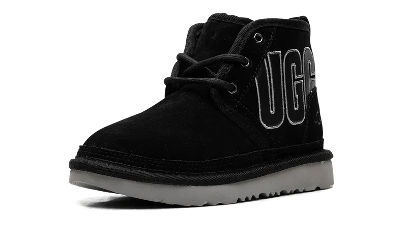 Ugg Neumel Graphic Outline PS “BLACK/GREY” (1130787K-BLK)