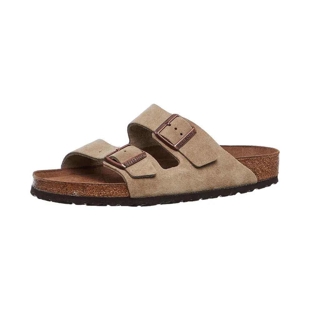 Birkenstock Arizona Soft Footbed “Suede Leather – Taupe”