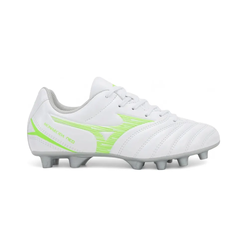 Mizuno Monarcida Neo III Select Jr MD White Neon Green (P1GB252537)