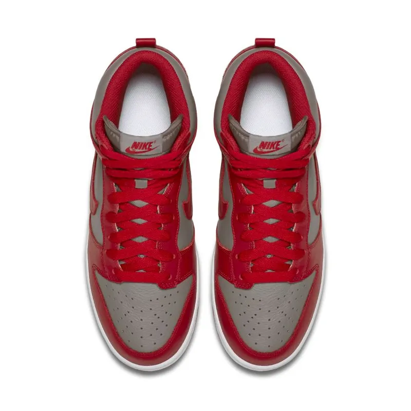 Nike Dunk High UNLV Soft Grey/University Red (850477-001)