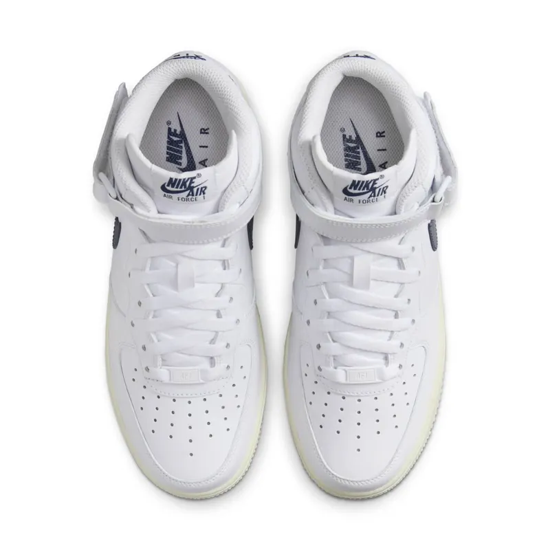 Nike Air Force 1 Mid ’07 White Midnight Navy (DD9625-105)