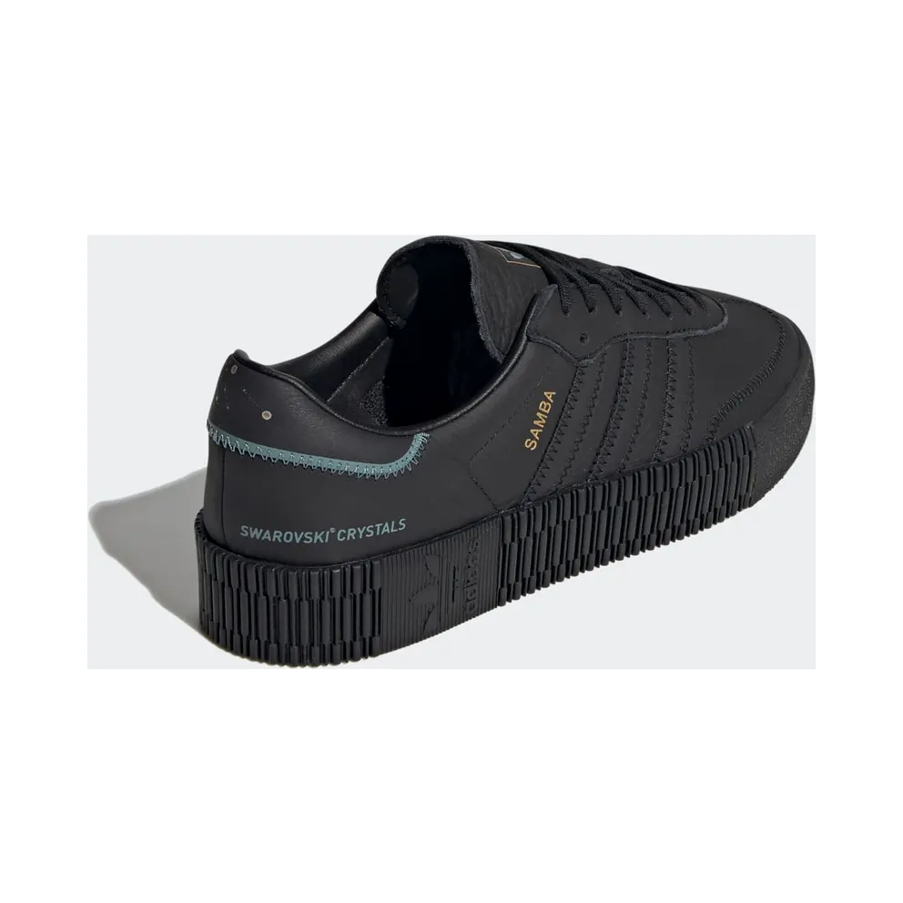 Adidas Swarovski x Sambarose ‘Core Black’ Core Black/Core Black/Gold Metallic (H05130)