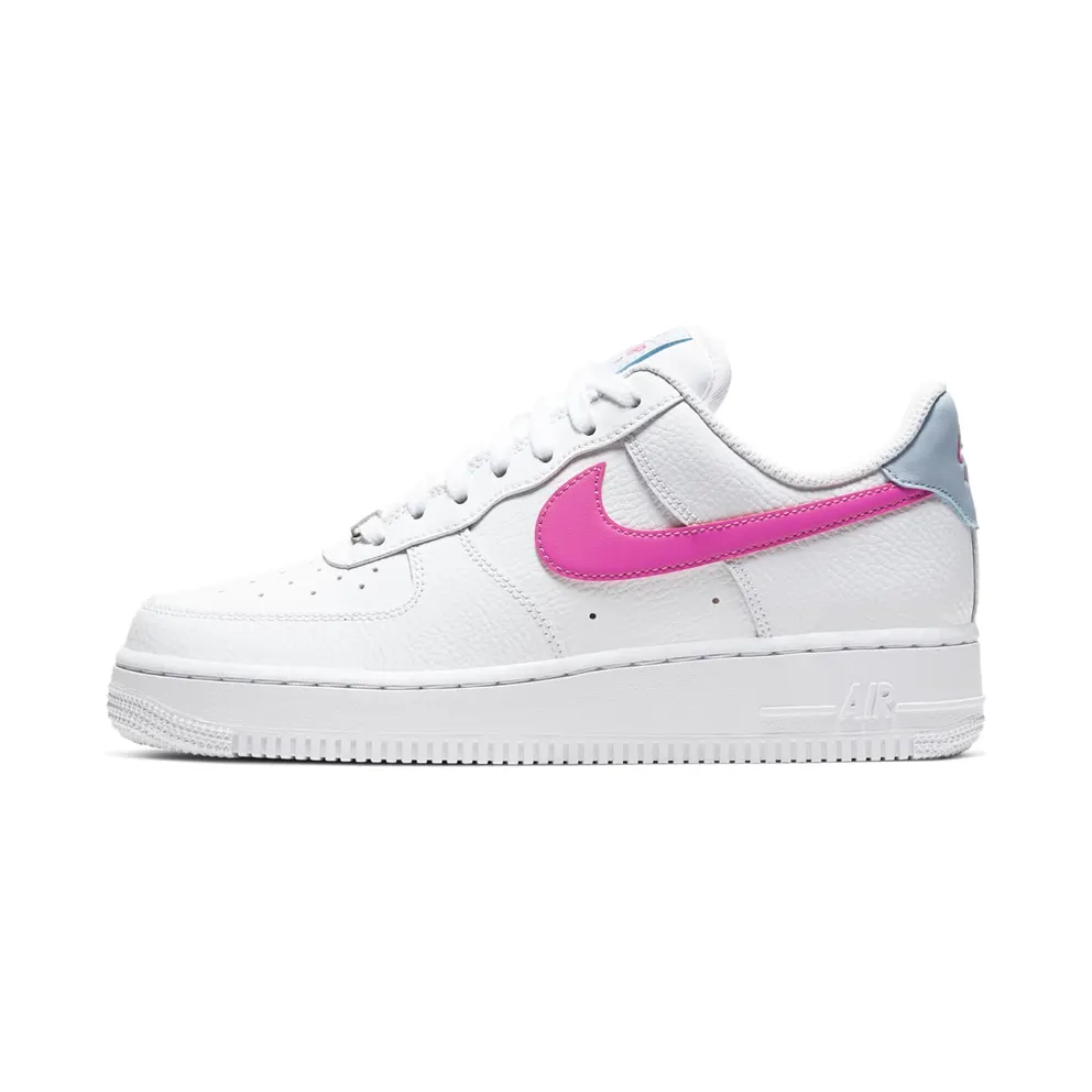 Nike WMNS Air Force 1 ’07 White / Fire Pink / Hydrogen Blue (CT4328-101)