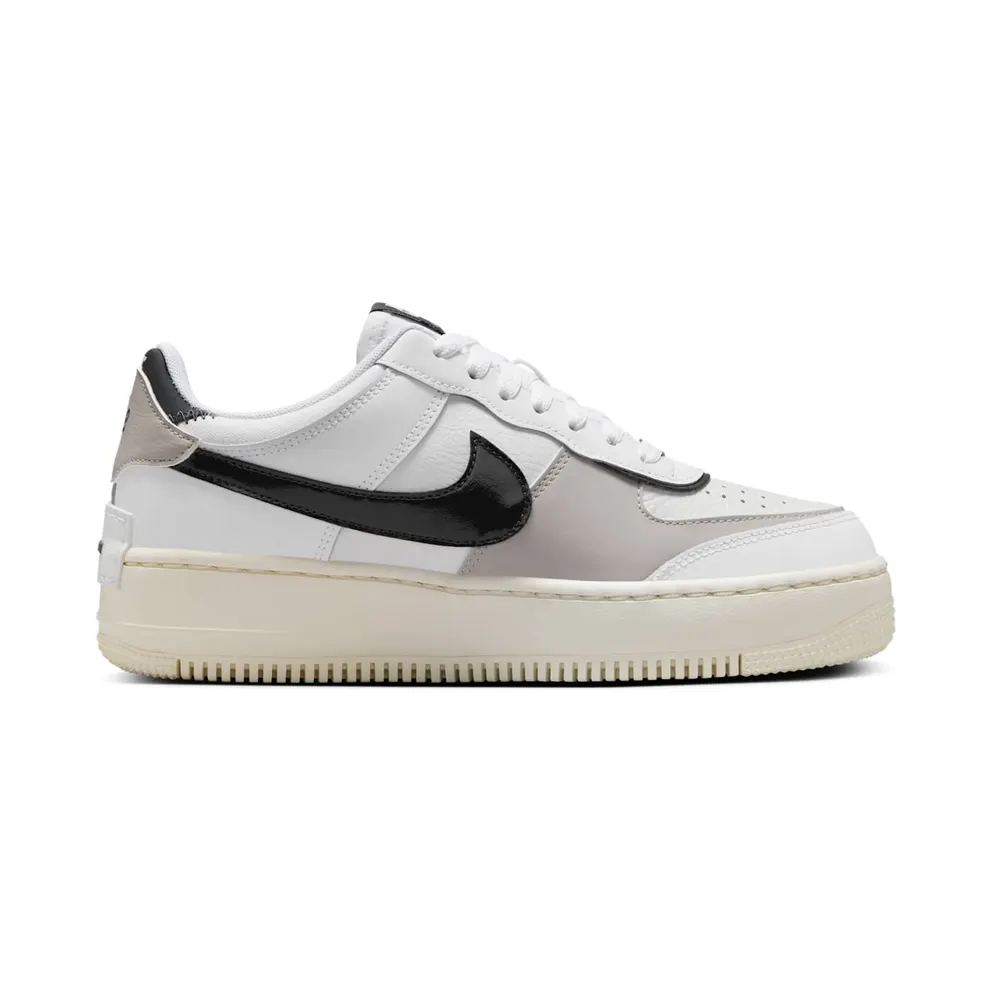 Nike Air Force 1 Low Shadow White College Grey Platinum Tint Off Noir (DZ1847-110)