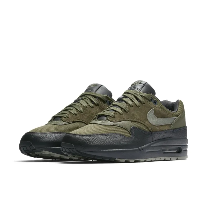 Nike Air Max 1 Premium Dark Stucco Medium Olive/Dark Stucco-Anthracite (875844-201)