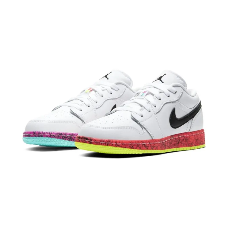 Air Jordan 1 Low GS Multi-Color (CV9548-100)